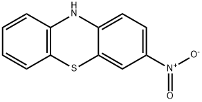 10H-Phenothiazine, 3-nitro- 구조식 이미지
