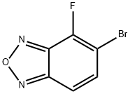 2,1,3-Benzoxadiazole, 5-bromo-4-fluoro- 구조식 이미지