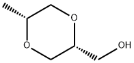 1,4-Dioxane-2-methanol, 5-methyl-, (2R,5R)- Structure