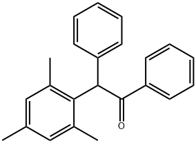 Ethanone, 1,2-diphenyl-2-(2,4,6-trimethylphenyl)- 구조식 이미지