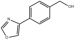 Benzenemethanol, 4-(4-oxazolyl)- 구조식 이미지