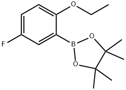 2-Ethoxy-5-fluorophenylboronic acid pinacol ester Structure