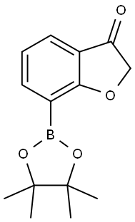3(2H)-Benzofuranone, 7-(4,4,5,5-tetramethyl-1,3,2-dioxaborolan-2-yl)- Structure