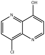 1,5-Naphthyridin-4-ol, 8-chloro- Structure