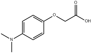 Acetic acid, 2-[4-(dimethylamino)phenoxy]- Structure