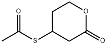 4-(acetylsulfanyl)oxan-2-one 구조식 이미지
