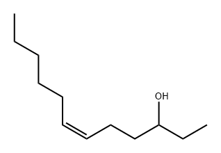 6-Dodecen-3-ol, (6Z)- Structure