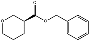 benzyl (3S)-tetrahydropyran-3-carboxylate Structure