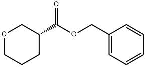 benzyl (3R)-tetrahydropyran-3-carboxylate Structure