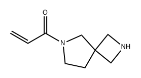 2-Propen-1-one, 1-(2,6-diazaspiro[3.4]oct-6-yl)- Structure