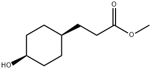 methyl 3-[(1s,4s)-4-hydroxycyclohexyl]propanoate, cis Structure