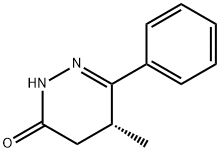 3(2H)-Pyridazinone, 4,5-dihydro-5-methyl-6-phenyl-, (5R)- Structure