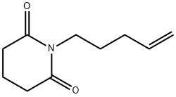 2,6-Piperidinedione, 1-(4-penten-1-yl)- 구조식 이미지