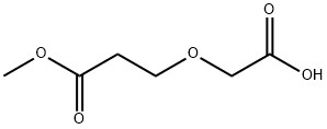 Propanoic acid, 3-(carboxymethoxy)-, 1-methyl ester Structure