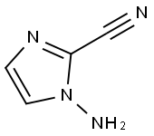 1H-Imidazole-2-carbonitrile, 1-amino- Structure