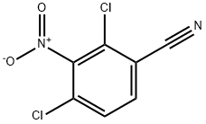 Benzonitrile, 2,4-dichloro-3-nitro- Structure