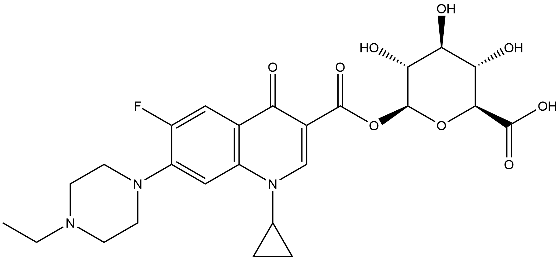 Pefloxacin Impurity 18 Structure