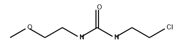 Urea, N-(2-chloroethyl)-N'-(2-methoxyethyl)- Structure