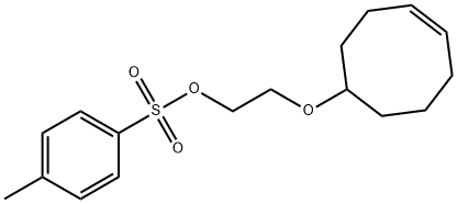 Ethanol, 2-(4-cycloocten-1-yloxy)-, 1-(4-methylbenzenesulfonate) 구조식 이미지