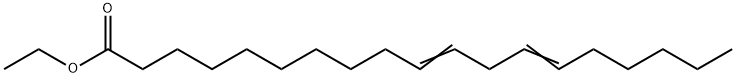 ethyl 10-cis,13-cis-Nonadecadienoic acid Structure
