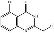 6-Chloro-2-chloromethyl-3H-quinazolin-4-one Structure