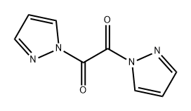 1H-Pyrazole, 1,1'-(1,2-dioxo-1,2-ethanediyl)bis- Structure