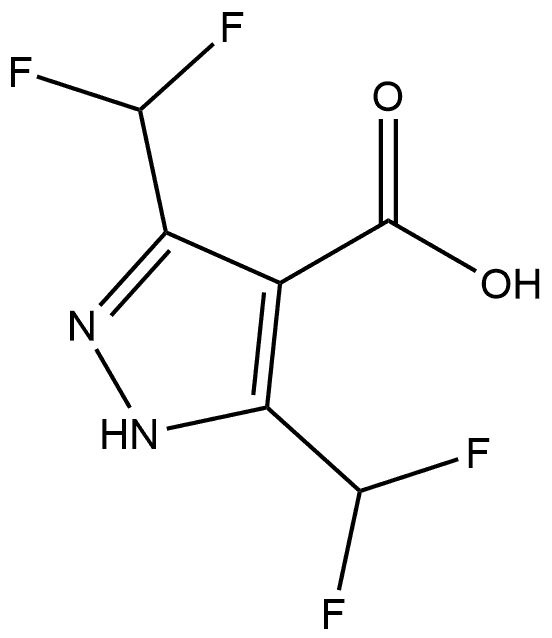 1H-Pyrazole-4-carboxylic acid, 3,5- Structure