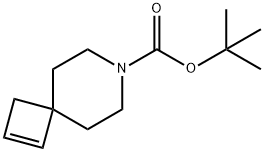 7-Azaspiro[3.5]non-1-ene-7-carboxylic acid, 1,1-dimethylethyl ester Structure