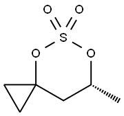 4,6-Dioxa-5-thiaspiro[2.5]octane, 7-methyl-, 5,5-dioxide, (7R)- Structure