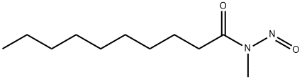 Decanamide, N-methyl-N-nitroso- 구조식 이미지