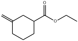 Cyclohexanecarboxylic acid, 3-methylene-, ethyl ester Structure