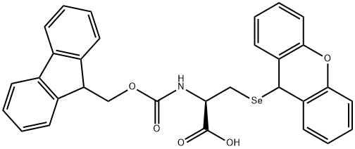 Fmoc-L-Sec(Xan)-OH 구조식 이미지