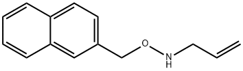 2-Propen-1-amine, N-(2-naphthalenylmethoxy)- Structure