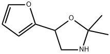 Oxazolidine, 5-(2-furanyl)-2,2-dimethyl- 구조식 이미지