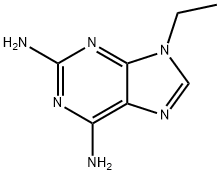 9-Ethyl-9H-purine-2,6-diamine 구조식 이미지