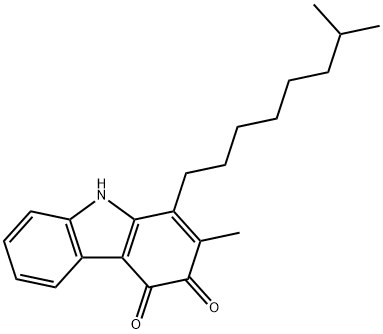 Carbazoquinocin F Structure