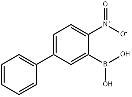 Boronic acid, B-(4-nitro[1,1'-biphenyl]-3-yl)- Structure