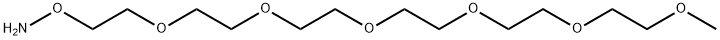 Aminooxy-PEG6-methane Structure