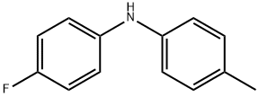 Benzenamine, 4-fluoro-N-(4-methylphenyl)- Structure