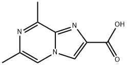 6,8-dimethylimidazo[1,2-a]pyrazine-2-carboxylic
acid Structure