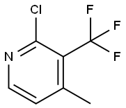 2-chloro-4-methyl-3-(trifluoromethyl)pyridine Structure