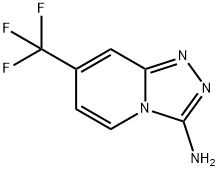 1,2,4-Triazolo[4,3-a]pyridin-3-amine, 7-(trifluoromethyl)- Structure