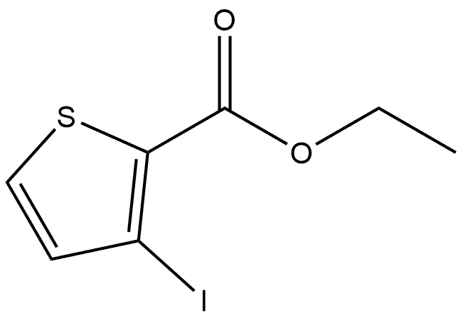 ethyl 3-iodothiophene-2-carboxylate Structure