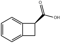 Bicyclo[4.2.0]octa-1,3,5-triene-7-carboxylic acid, (7S)- Structure