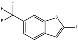 2-Iodo-6-(trifluoromethyl)benzo[b]thiophene Structure