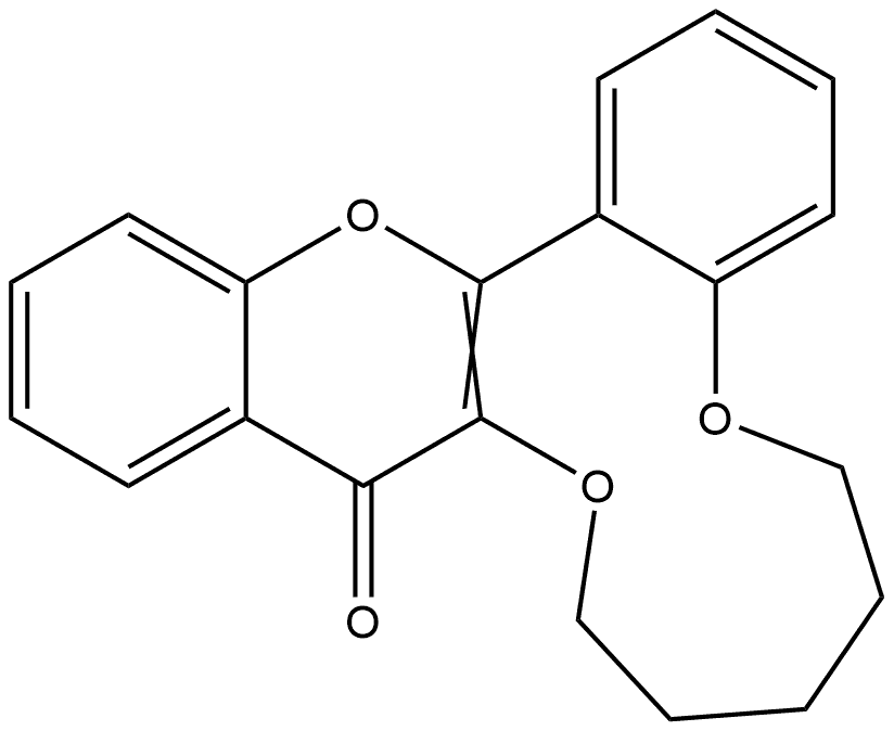 8,14,23-Trioxatetracyclo[13.8.0.0^{2,7}.0^{17,22}]tricosa-1(15),2(7),3,5,17,19,21-heptaen-16-one Structure