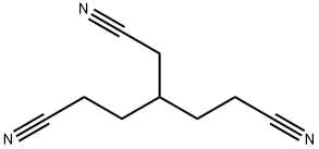 4-(Cyanomethyl)heptanedinitrile Structure