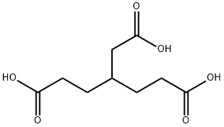 Heptanedioic acid, 4-(carboxymethyl)- Structure