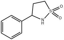 Isothiazolidine, 3-phenyl-, 1,1-dioxide 구조식 이미지