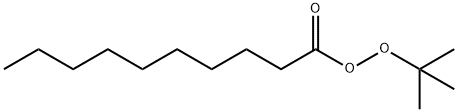 Decaneperoxoic acid 1,1-dimethylethyl ester Structure